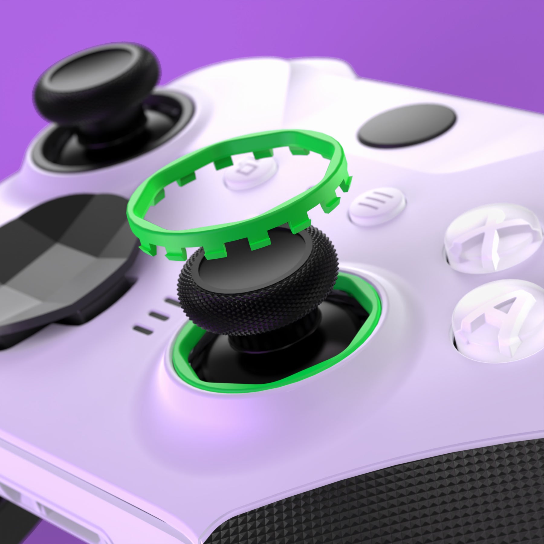 Redesigned Replacement Octagonal Gated Sticks Accent Rings for Xbox ...