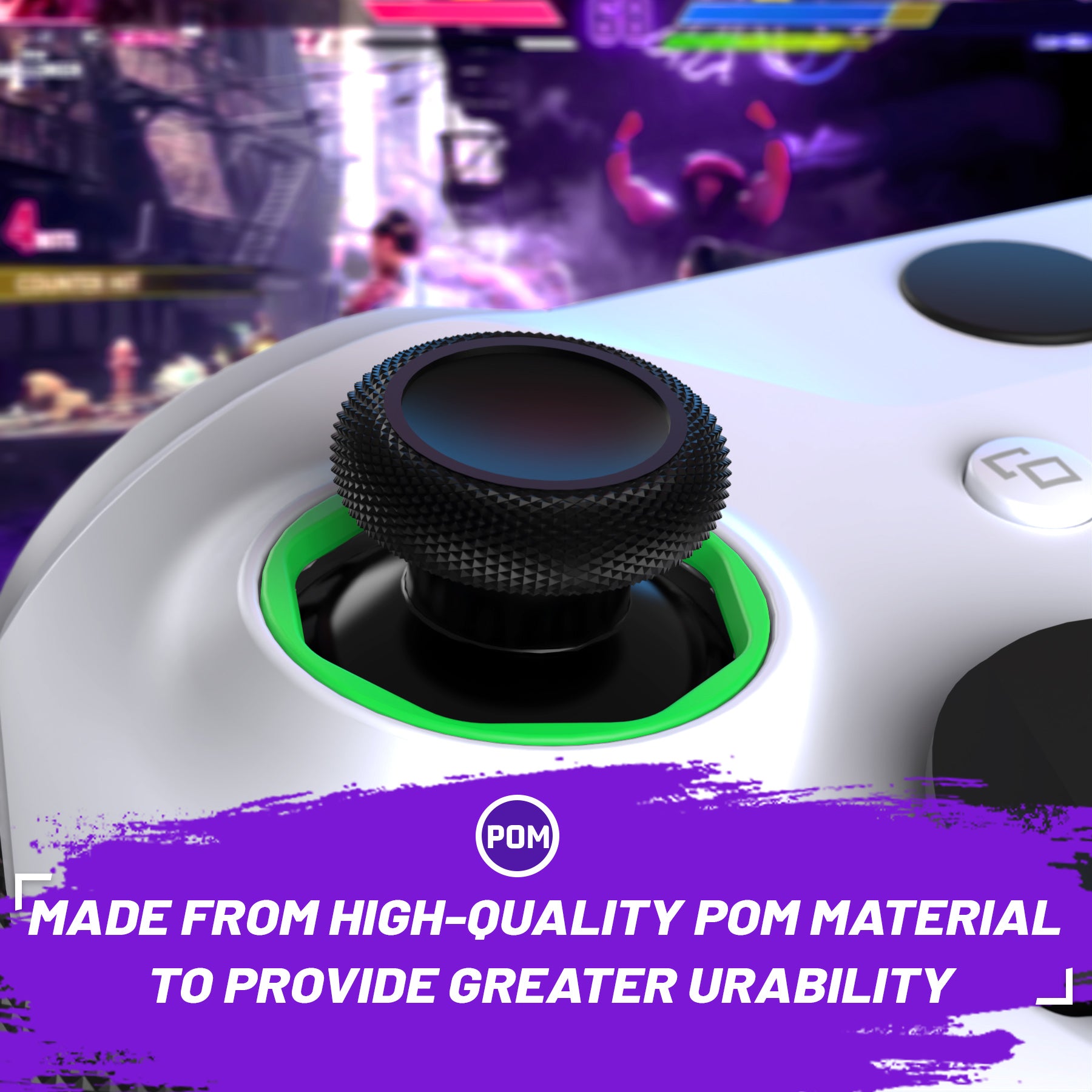 Redesigned Replacement Octagonal Gated Sticks Accent Rings for Xbox ...
